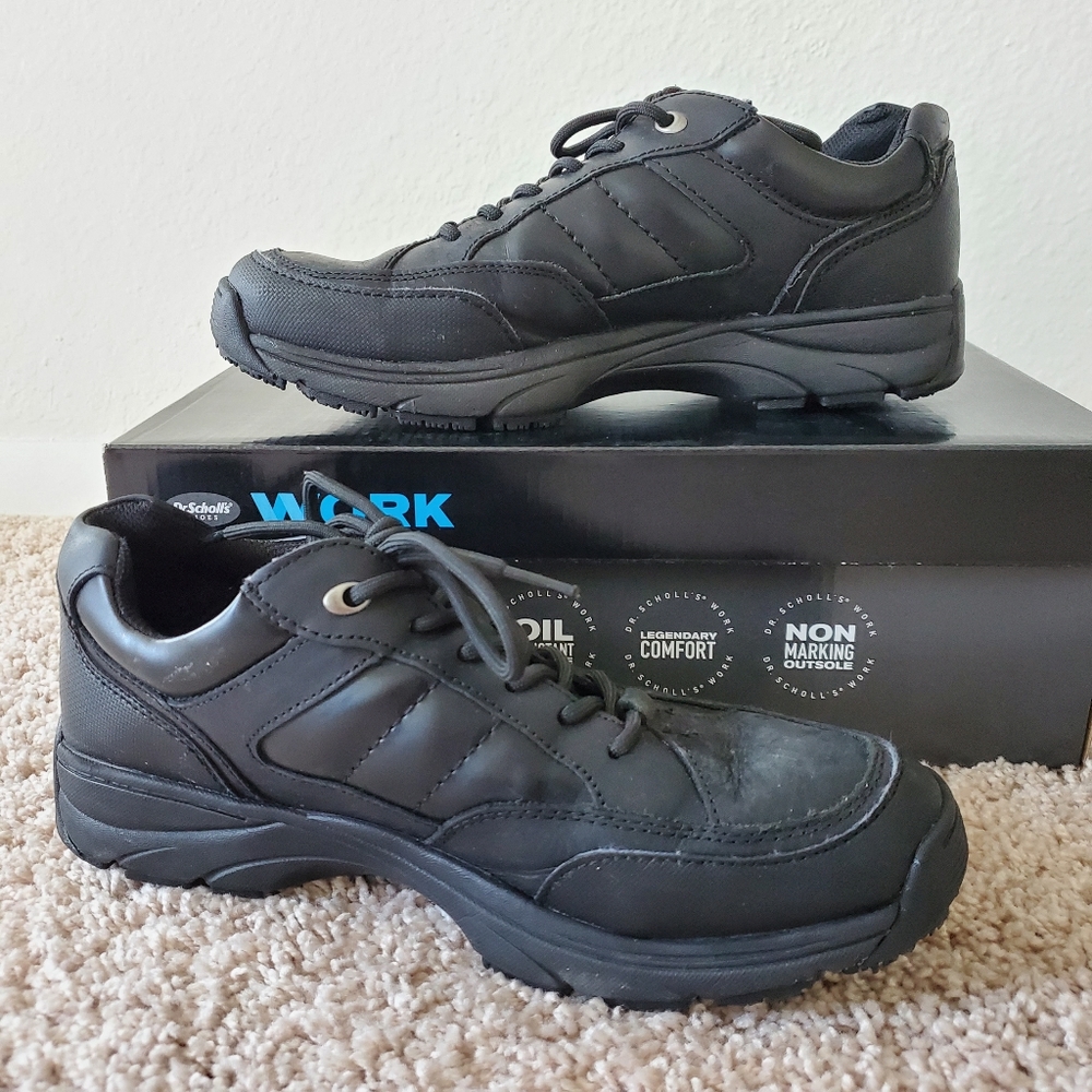 Dr. Scholl's | Aiden Work Shoe | Black | Size 8